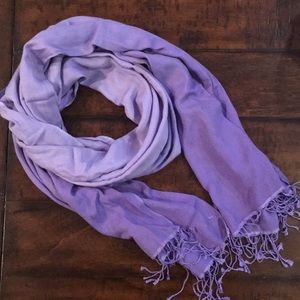 Purple scarf
