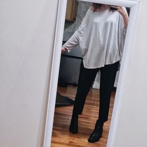 Flowy Drop Sleeve Batwing Top