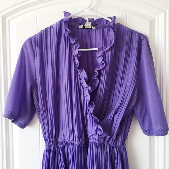 🌼 Vintage purple dress 🌼 - Picture 2 of 4