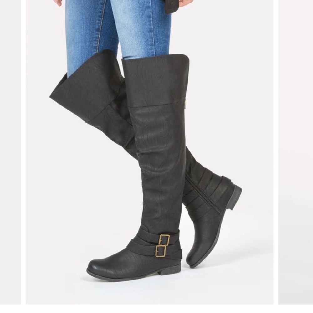 NEW Black over the knee boots