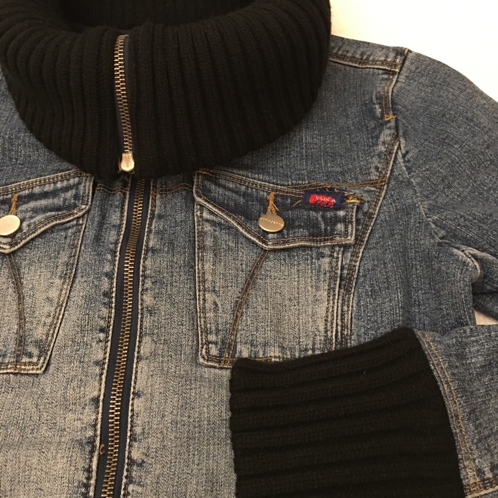 Stretch denim jacket. - Picture 5 of 8