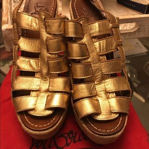 Louboutin wedges Louboutin wedges