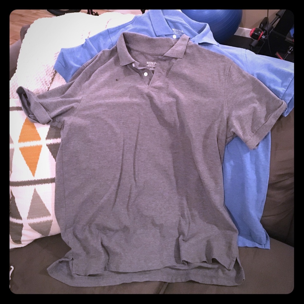 Bundle- 2 Merona Polo Shirts