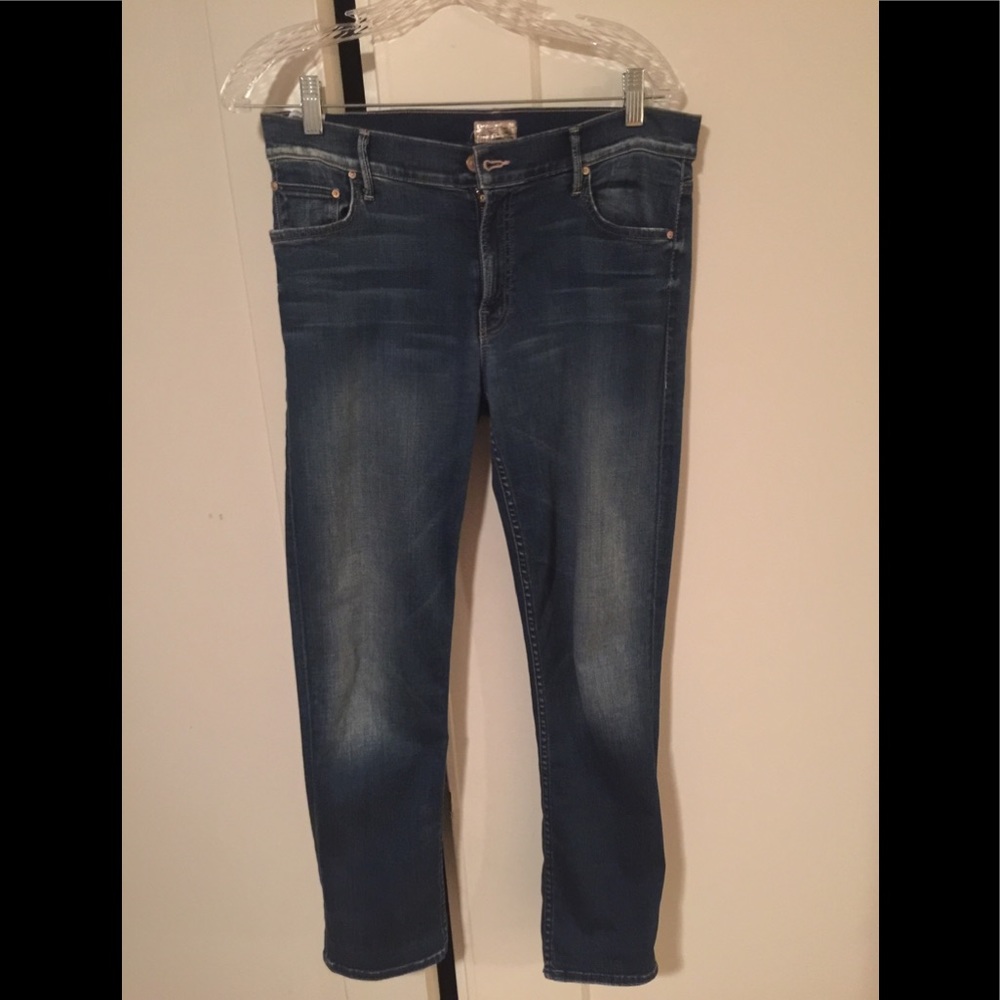 Mother jeans Dropout in color smoke and mirrors