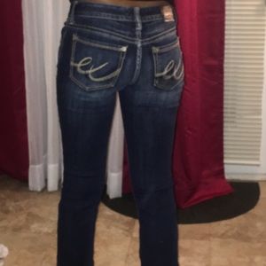 Express Skinny Blue Jeans