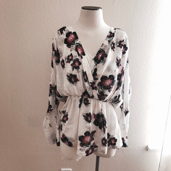 Free People Tops - Free People Floral Tunic