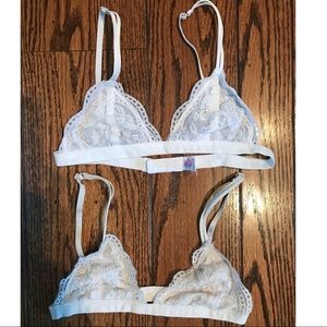 Anemone lace bralettes - never worn!
