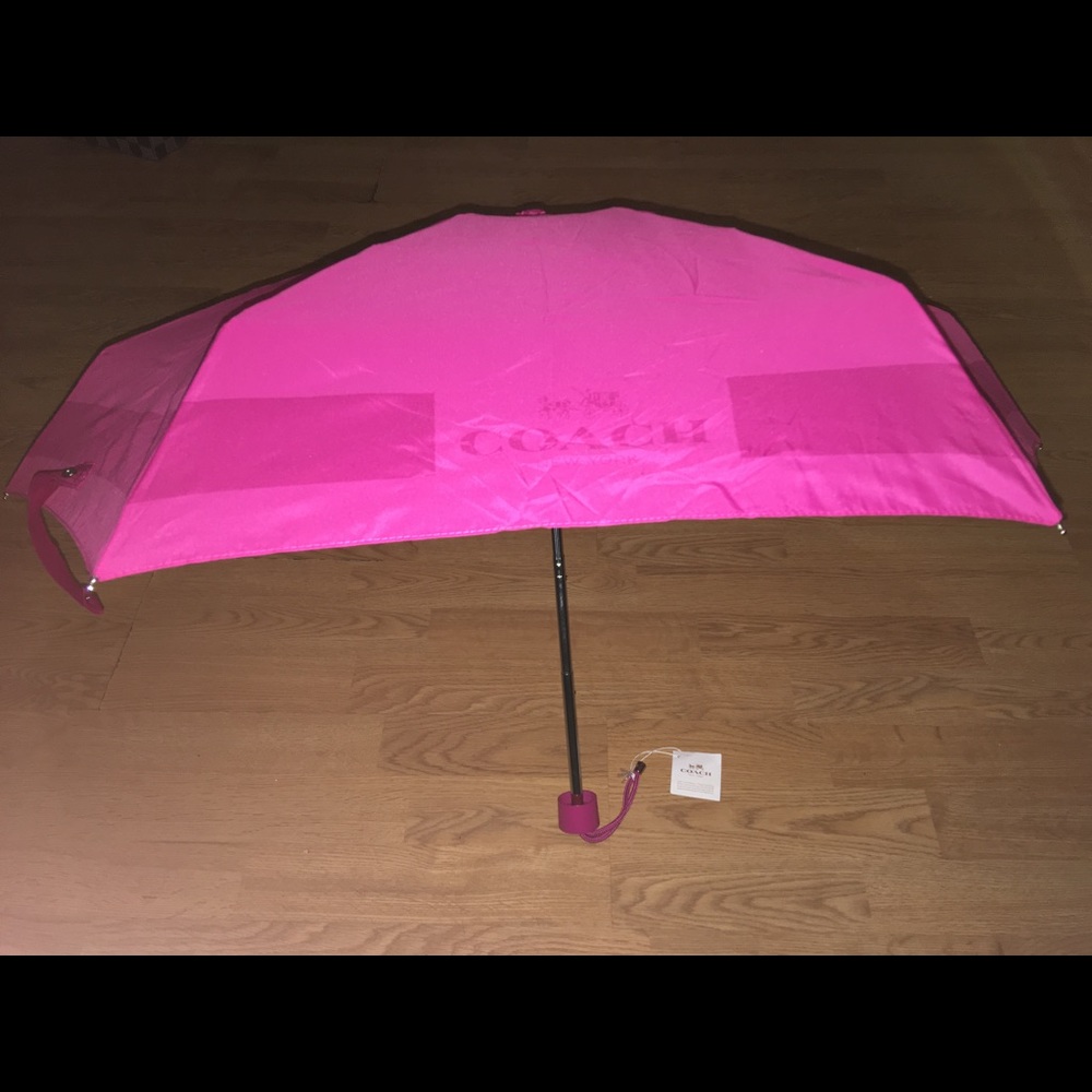 Pink Ruby Coach Umbrella