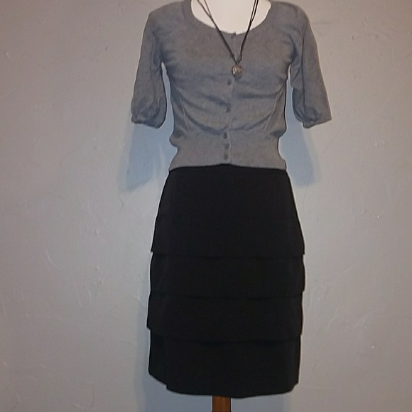 Black Layer Skirt - Picture 2 of 7