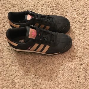 Adidas Samoa Gold/Pink Women Sneakers US 7.5