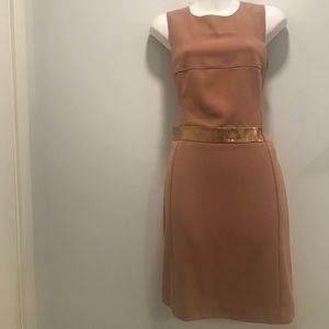 ASOS Nude Dress w/opening on right rib- size 8 ASOS Nude Dress w/opening on right rib- size 8