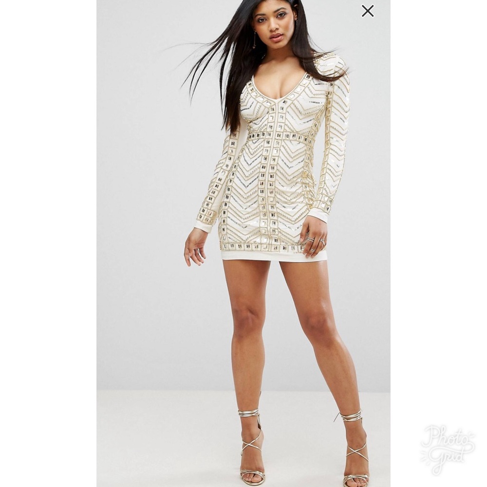 White dress from asos