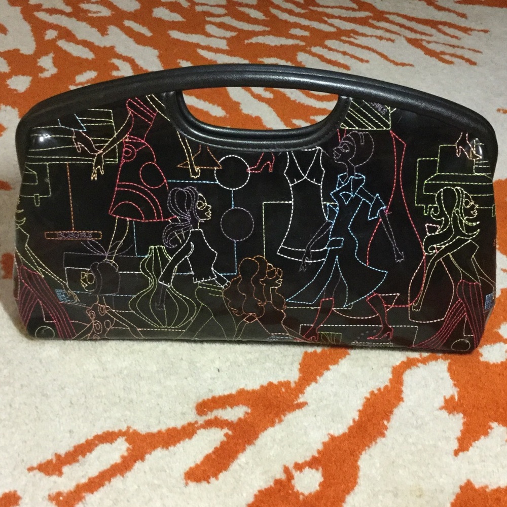 BCBGirls Black Clutch