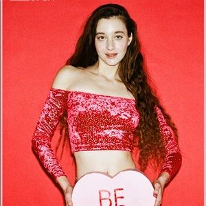 American apparel cali sun & fun crop top