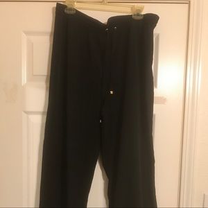 CALVIN KLEIN DRAWSTRING LOUNGE PANTS SIZE XL BLACK