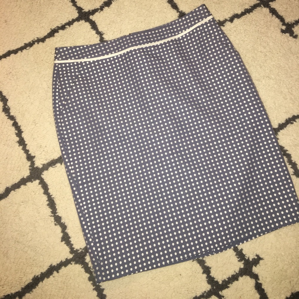 NWOT polka dot pencil skirt