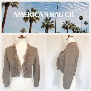 SOLD American Rag Cie Open Front Cardigan, Sz L