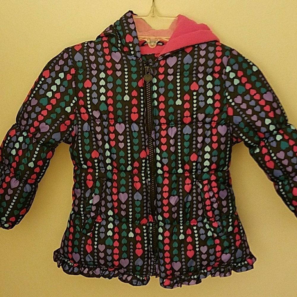 Toddler Girls Winter Puffer Jacket