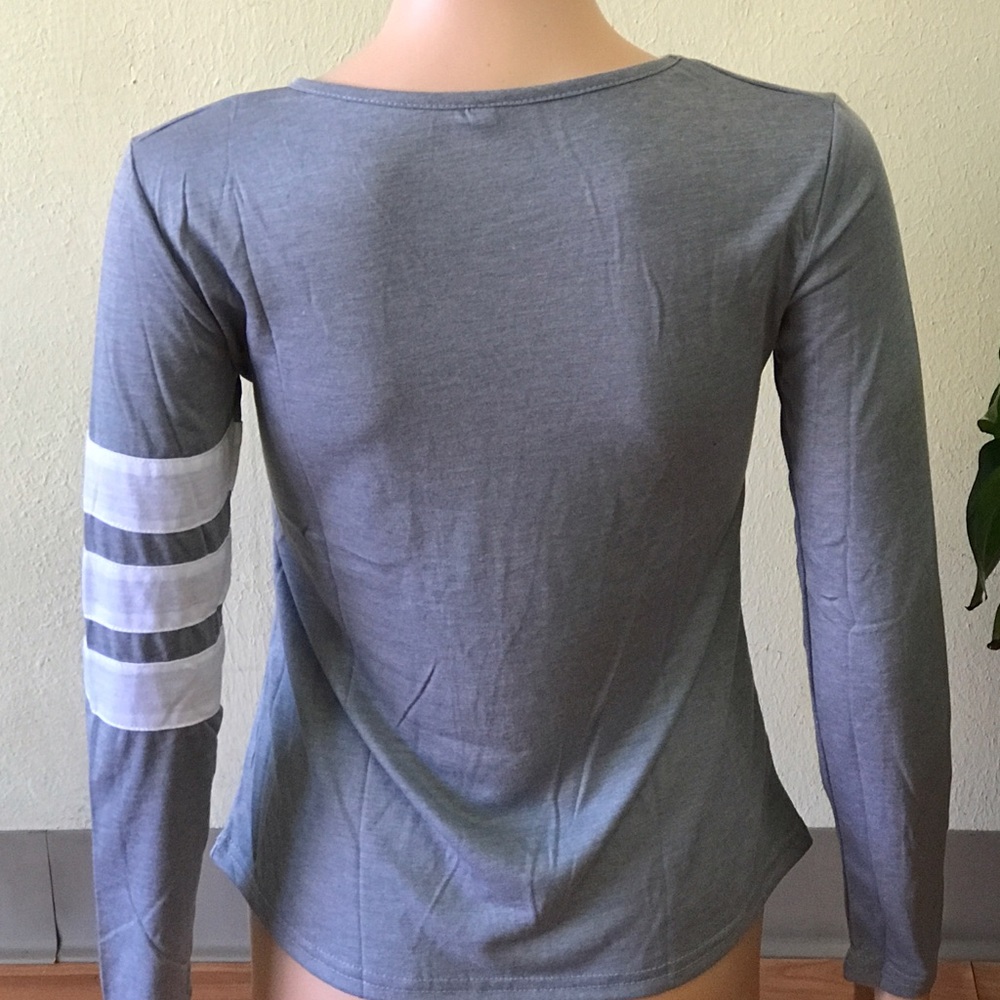 Heather Gray Top - Picture 2 of 2