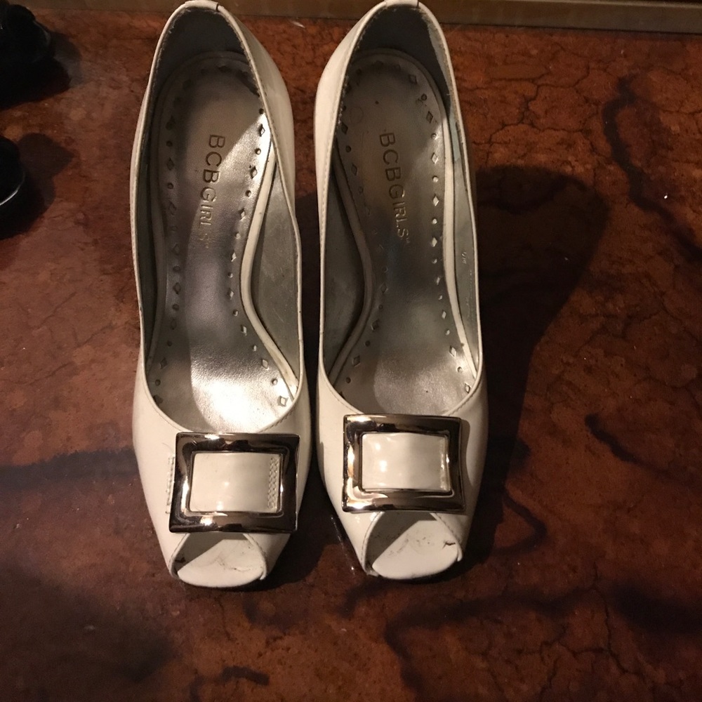 White heels