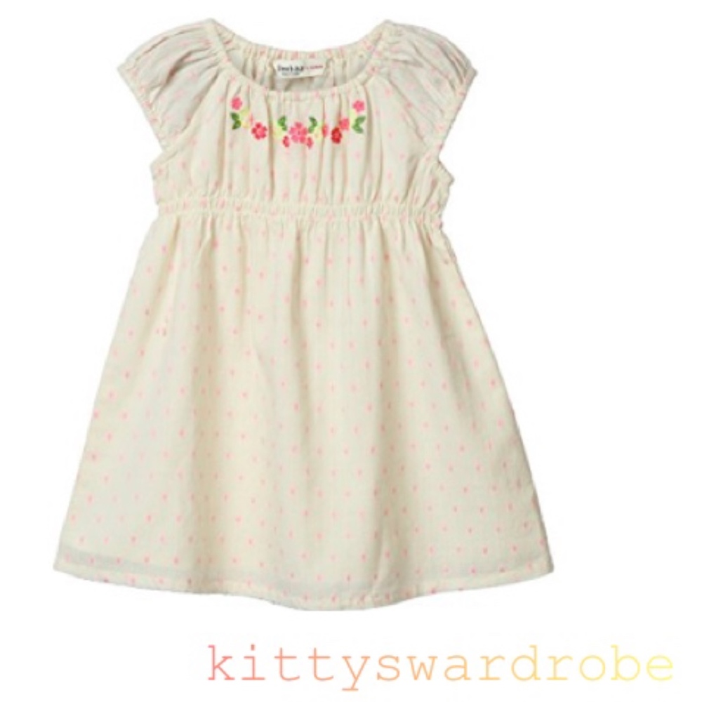 Floral Embroidered DressFloral Embroidered Dobby D