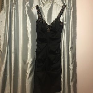 Super cute CACHE midi dress.🙈👌Dark brown.