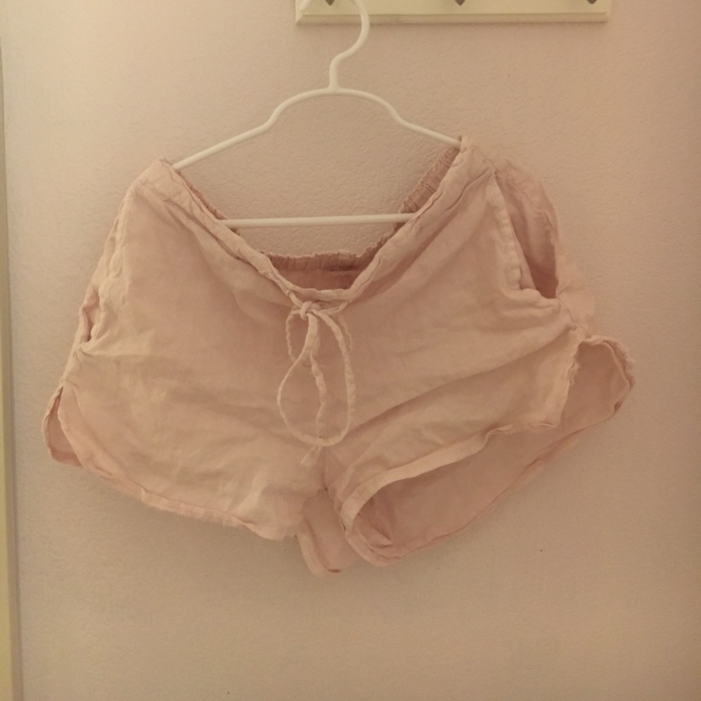 Light Pink Brandy Melville Summer Shorts
