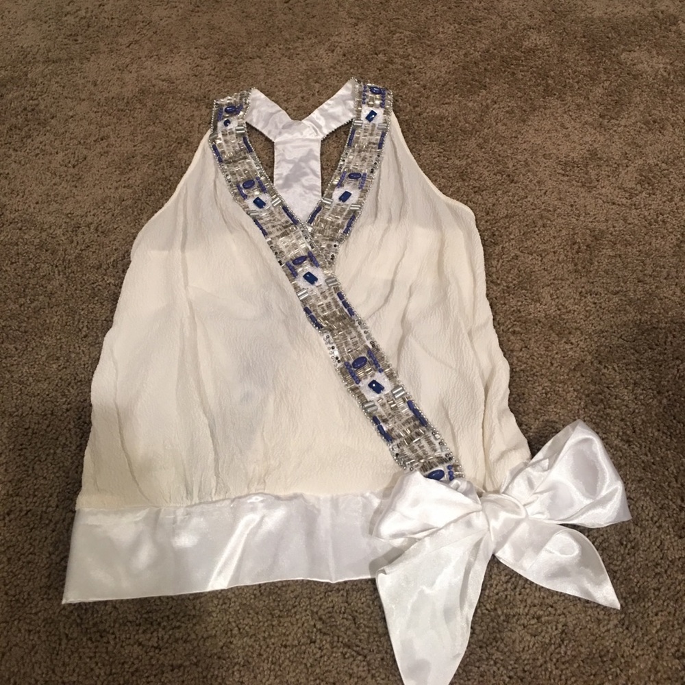 BEBE Sequenced Blouse