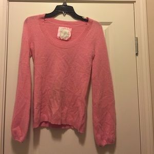Old Navy 100% Cashmere Pink Sweater
