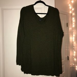 American Eagle green sweater