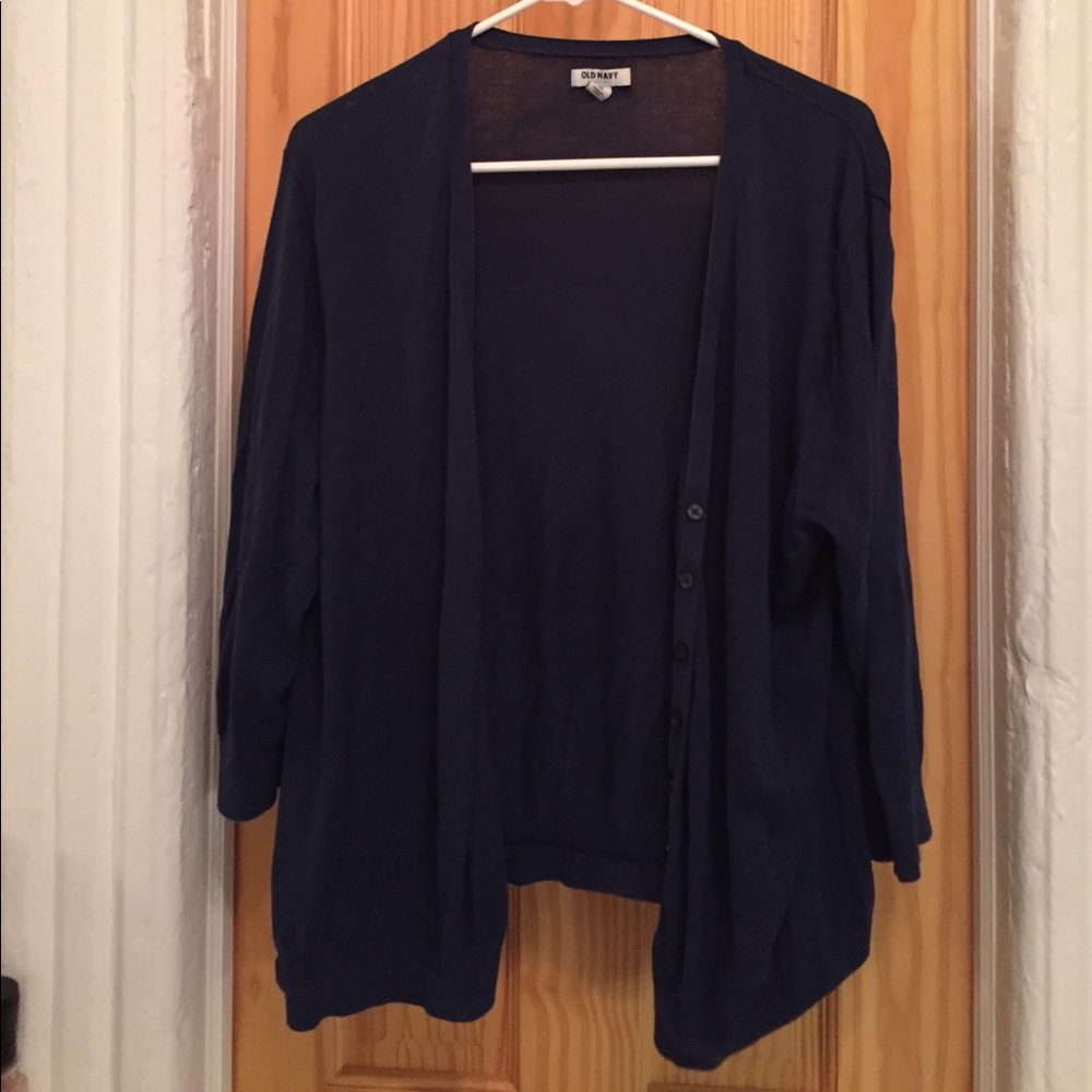 Old Navy Cardigan 3/4 Sleeved - Blue