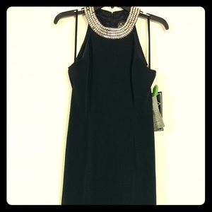 ALEX EVENINGS Halter Dress