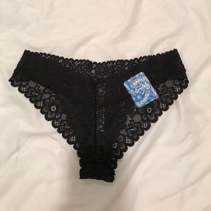 Free People Lace Hipster Brief/S