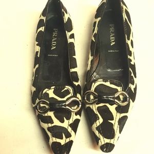 Prada cow print shoes Prada cow print shoes