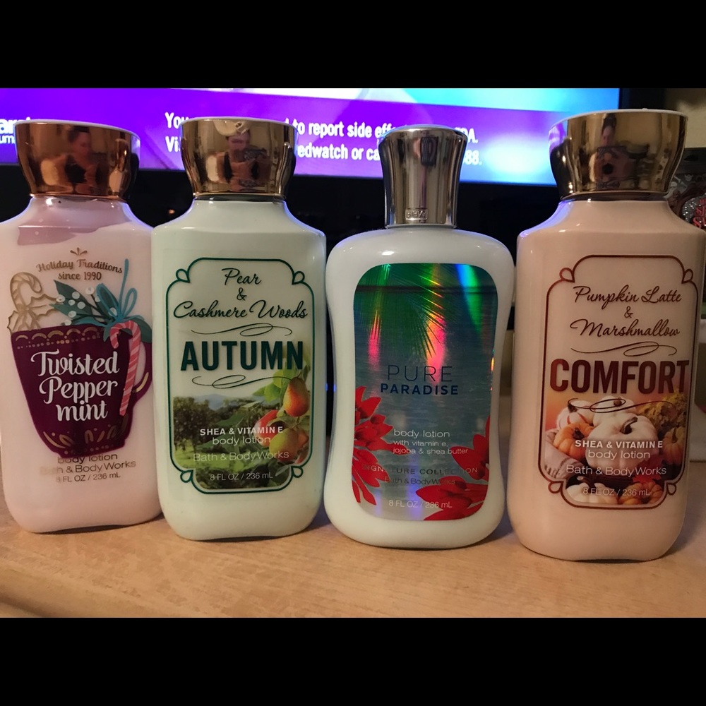 BUNDLE!! Great deal. new Bath&Body works lotions!