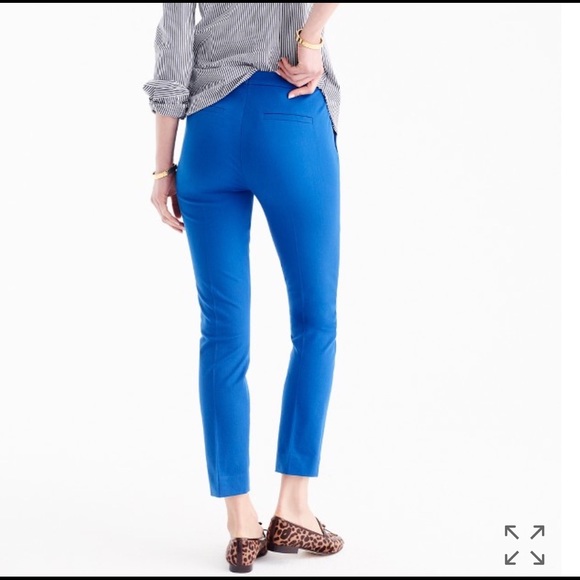 •WHITE• J.Crew Martie Slim Crop Pants NWT - Picture 2 of 8