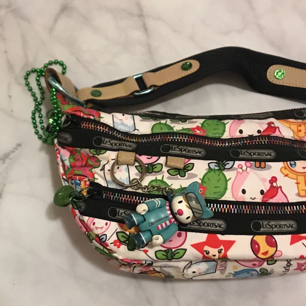 NWOT EXTREMELY RARE LeSportSac Tokidoki Bella Bag