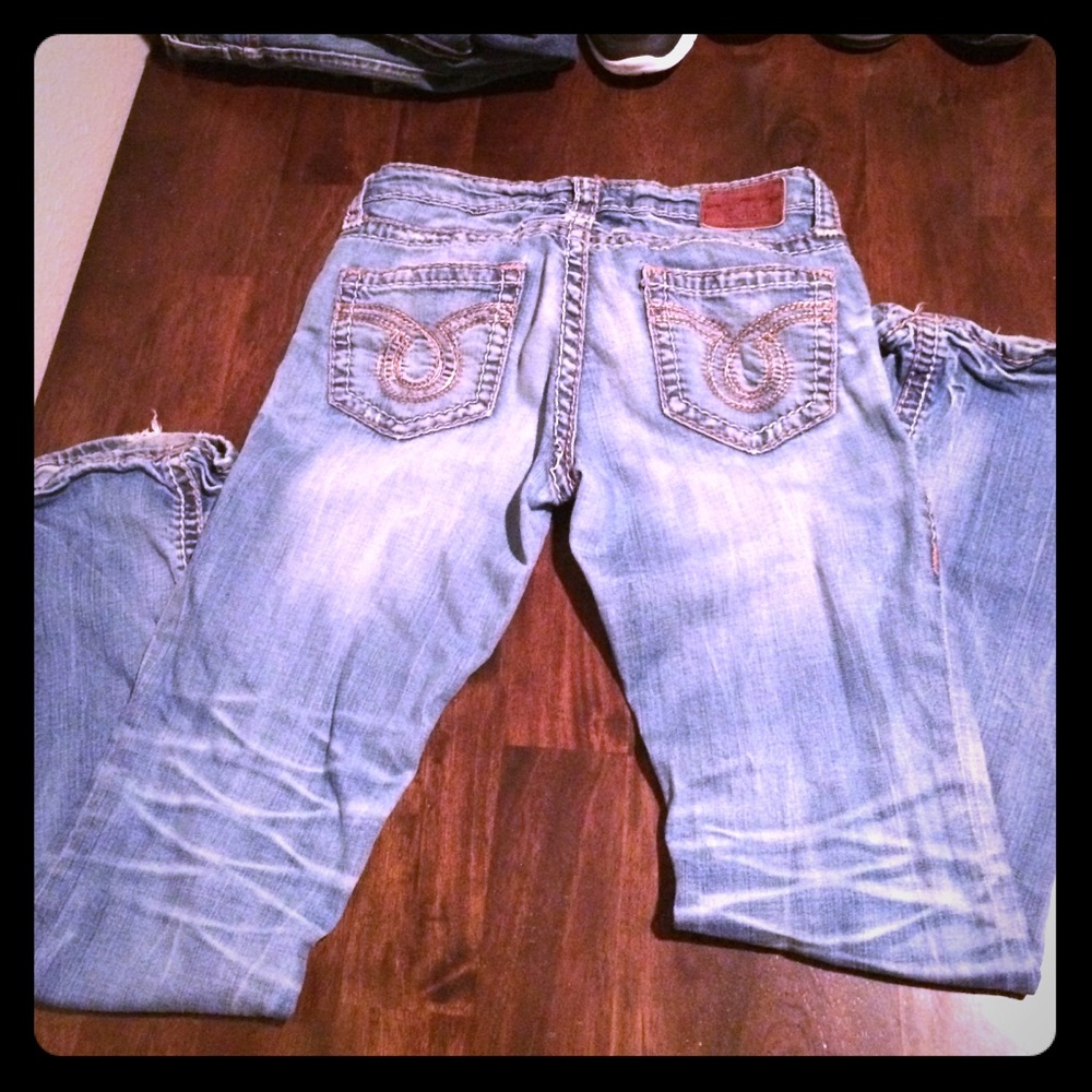 Big star LIV. Regular fit bootcut denim