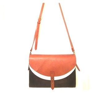 Madewell Essex leather satchel