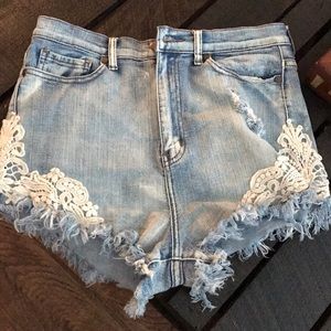 Jean shorts