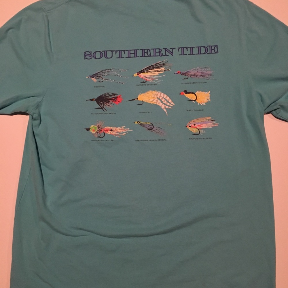 Light Blue southerntide tee