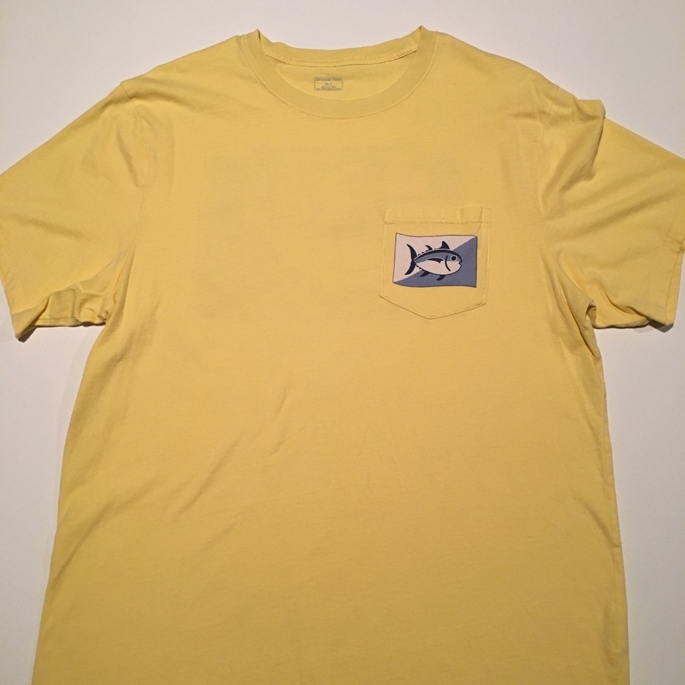 Yellow Southern Tide Tee