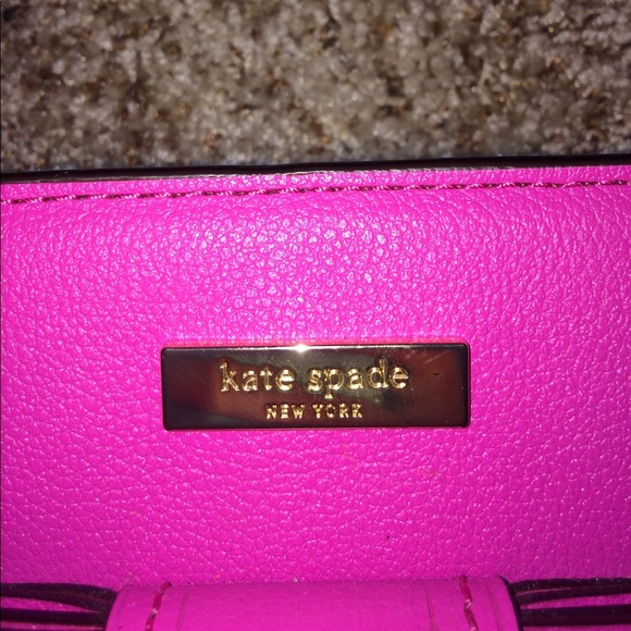 Hot Pink Kate Spade Bow purse (offers welcome!) - Picture 6 of 8