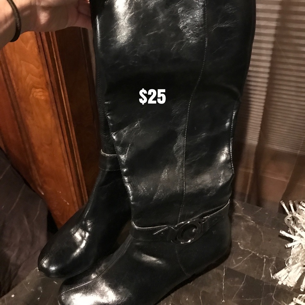 Knee high boots