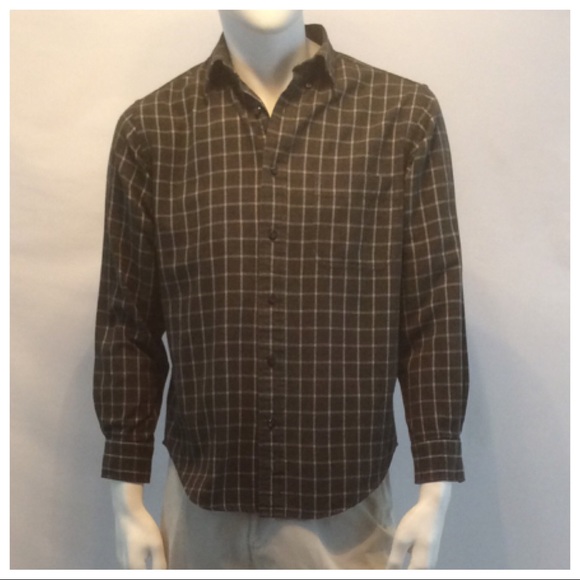 ST JOHN'S BAY Men's Checkered Shirt - Picture 1 of 8