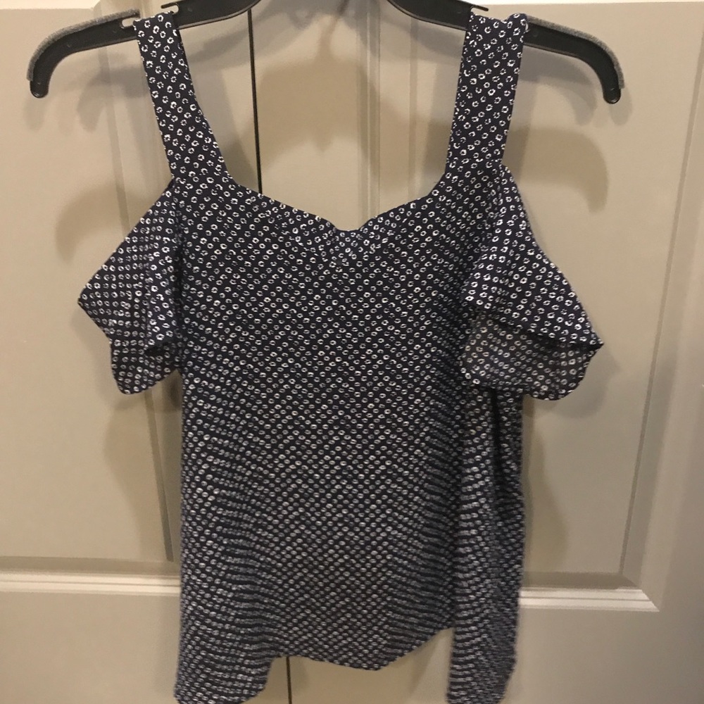 Papermoon Harvard cold shoulder blouse