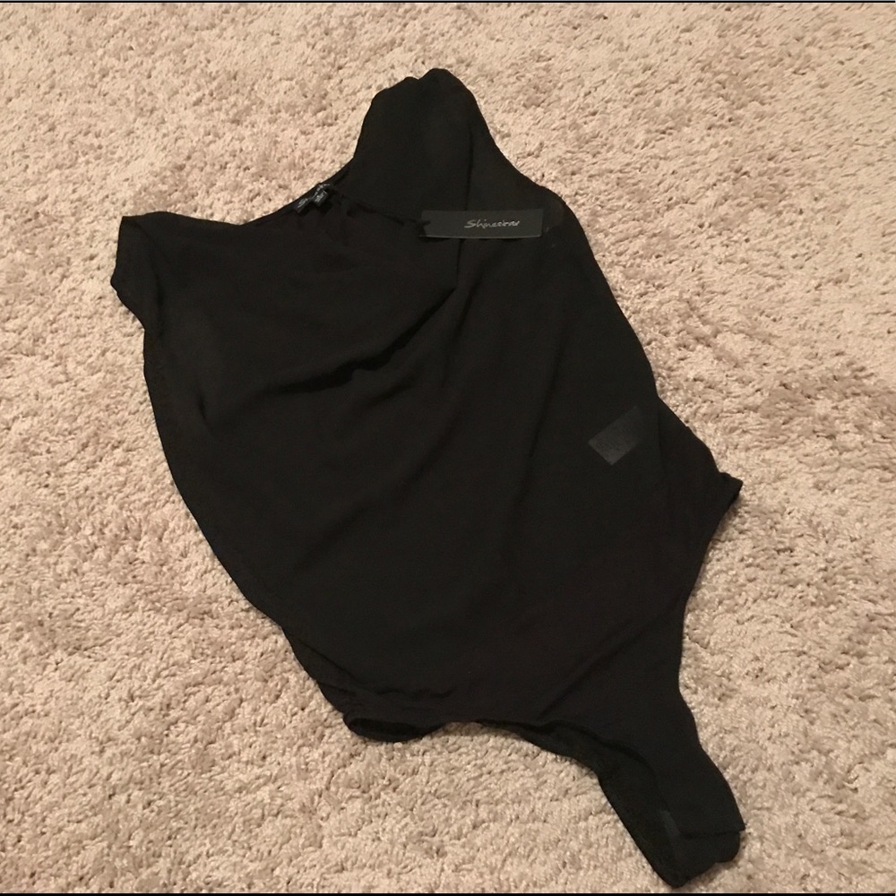 Black Bodysuit Small NWT
