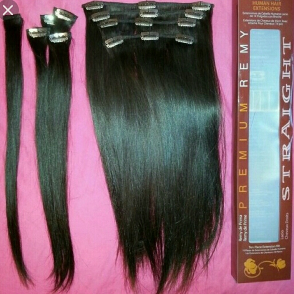 2 Euronext 14 in expresso clip in hair extensions