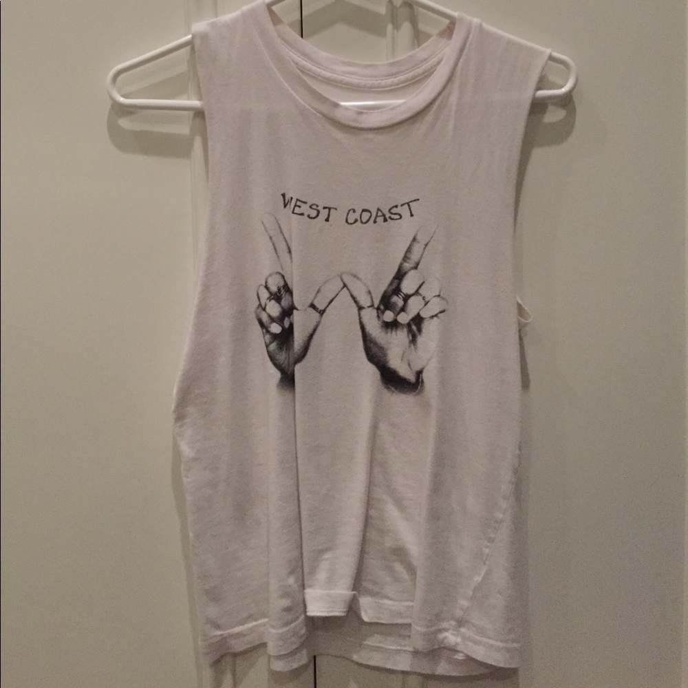west coast muscle tank