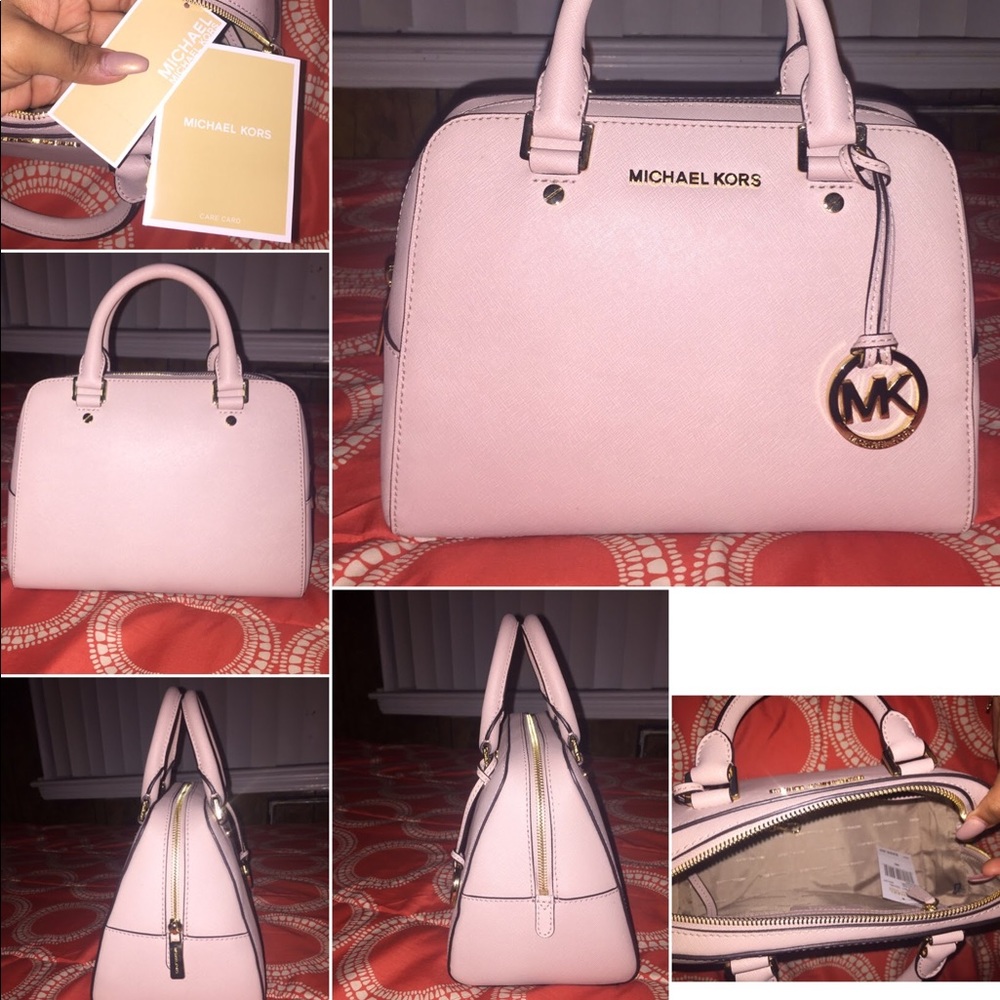 Pink Michael Kors Hand Bag